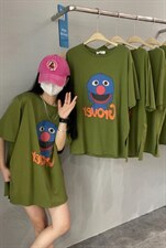 夏季新款大版卡通T恤，女装T恤，JIAN.Z 简.站
