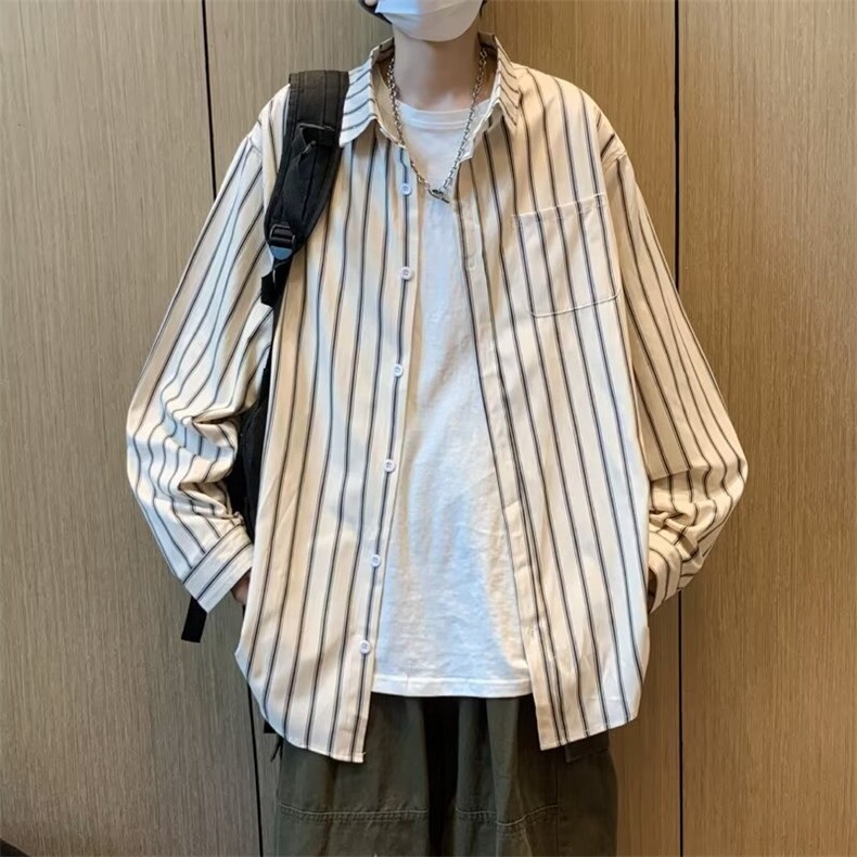 男秋季新款长袖衬衫外套 C1141 P32图片