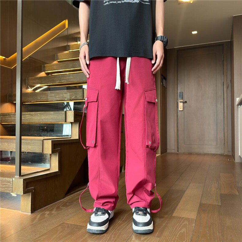 大口袋金属装饰工装裤KZ03,男装工装外套,星座1116A-1（原606A）