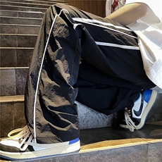 美式冲锋裤男女潮牌百搭运动休闲裤潮流宽松ins高街裤子-X8698，男装休闲裤，星座601-2
