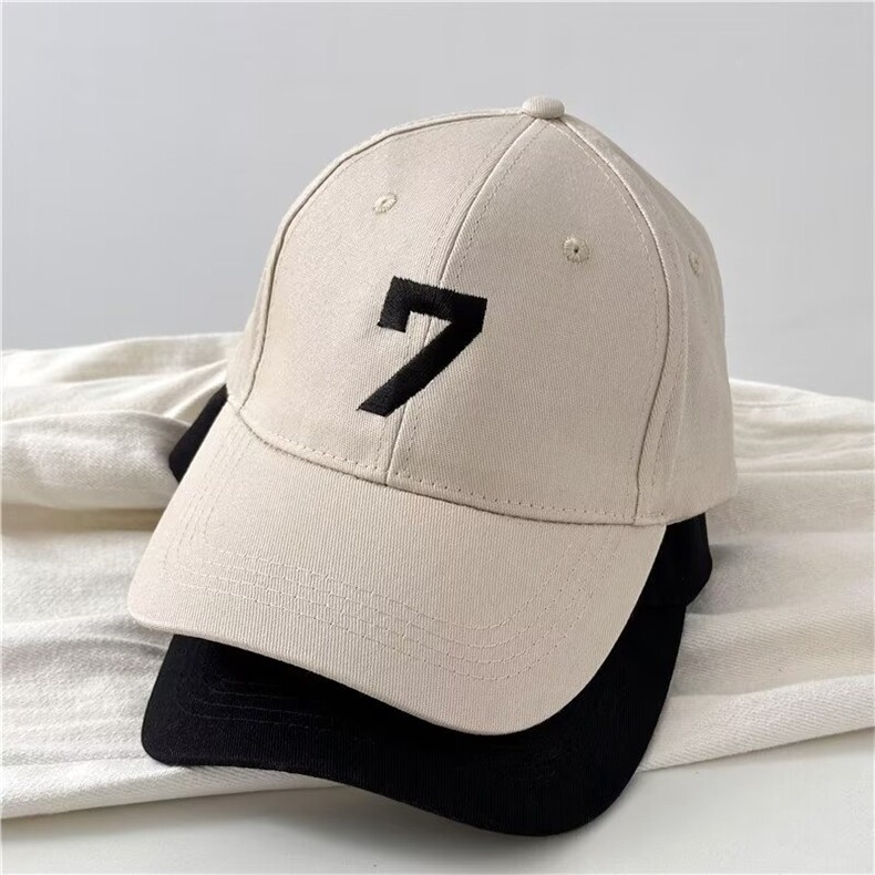 刺绣鸭舌帽7字MZ11P18,饰品帽子,星座1116-2