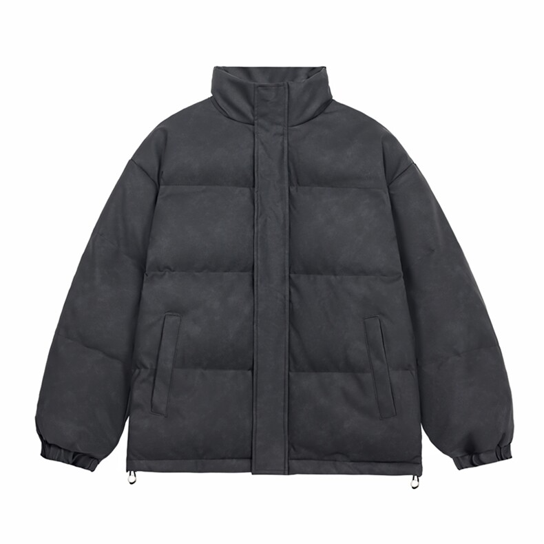 2024冬季新款光影墙现货1W件脏脏色皮棉衣M-5XHM24974-特P85,男装棉衣,电商A022