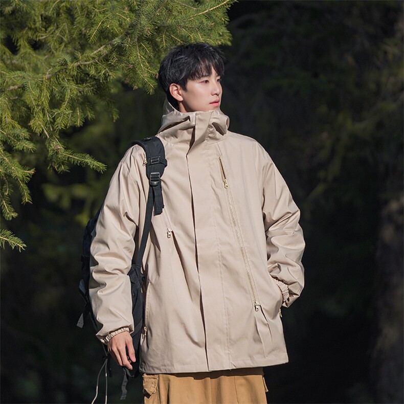 XZ213-MY6601-P108控148抖音品质直播供货可拆卸三合一冲锋棉衣,男装棉衣,星座213