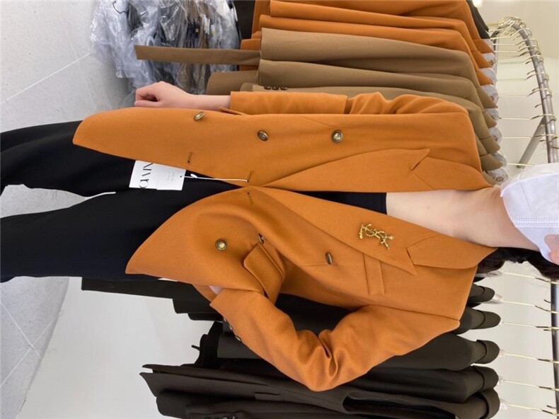 秋季新款金纺西装，女装西装，XIMO 熙茉