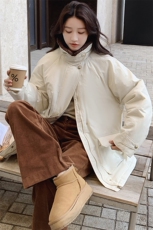 现货白色羽绒服中长款2C212-G07-P295-K398，女装羽绒服，2C212