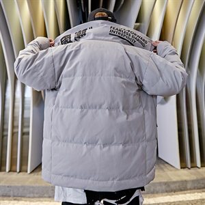 2020电商B247冬季新款港风潮牌流行连帽外套大口袋男8100图片