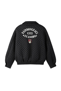 2025冬装新款菱形格棒球服棉衣加厚外套刺绣棉服C208-1066-P98图片
