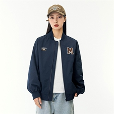 有货。美式刺绣棒球服男女休闲飞行员夹克外套潮牌W6938-P57，男装夹克，星座412-3