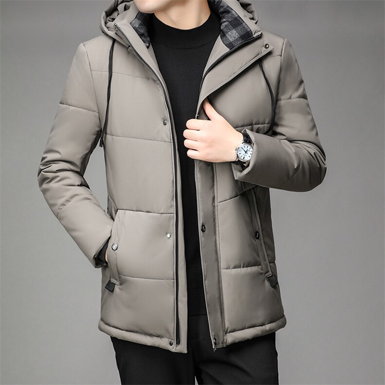 中老年棉衣男冬季加厚保暖棉袄中年连帽休闲棉服爸爸冬装男士外套,男装棉衣,电商B212（原钱塘6029）