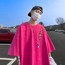 水洗玫红