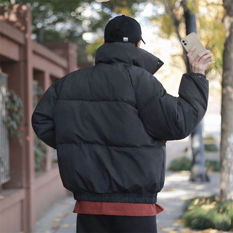 图脏脏服冬季短款棉衣外套立领宽松面包服MY60/P85/118,男装棉衣,星座1412-2