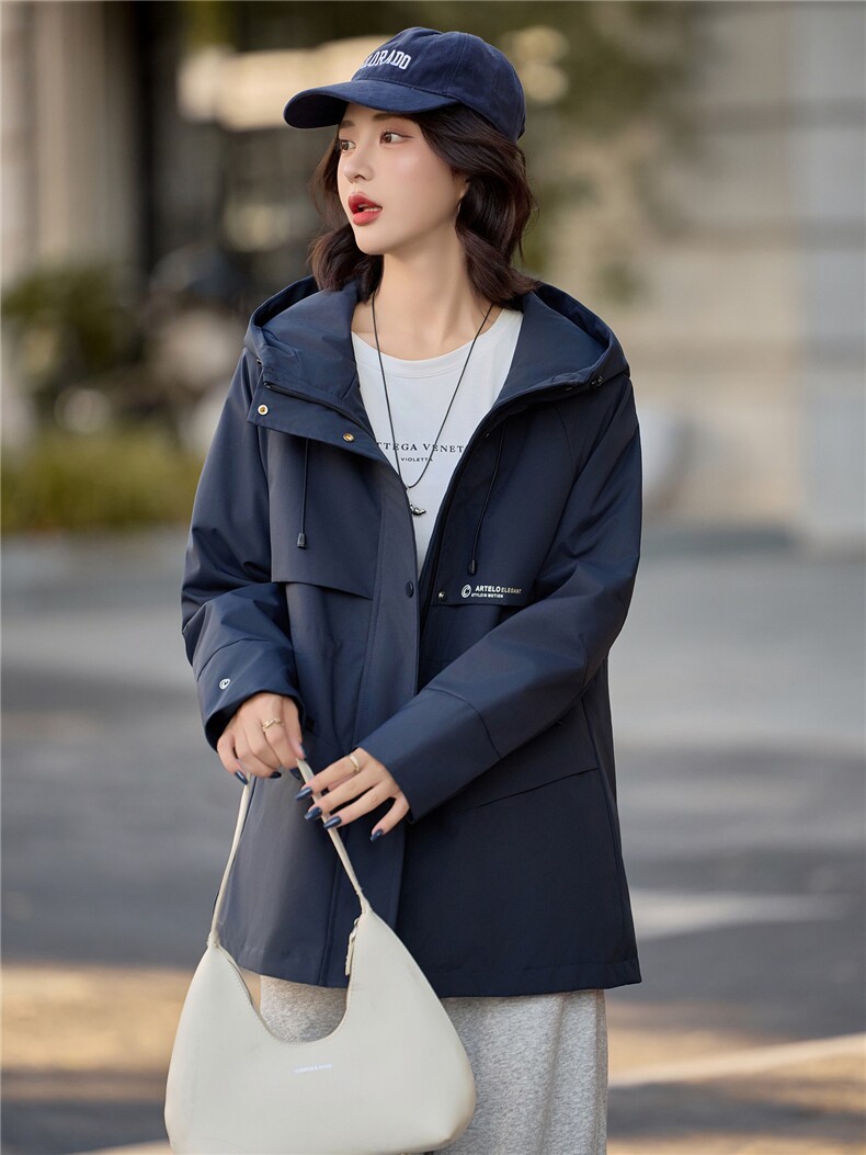 现货2025年冬季新款夹棉保暖棉衣中长款派克服,女装棉衣/棉服,悦祺