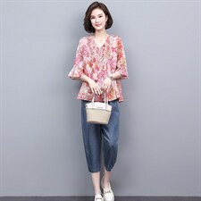 2023夏季新款时尚气质宽松显瘦休闲舒适潮流套装，女装连衣裙，独衣靓