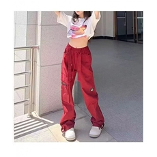 1506A/GC020/P40高腰宽松显瘦休闲拖地阔腿裤子，男装休闲裤，星座1506A