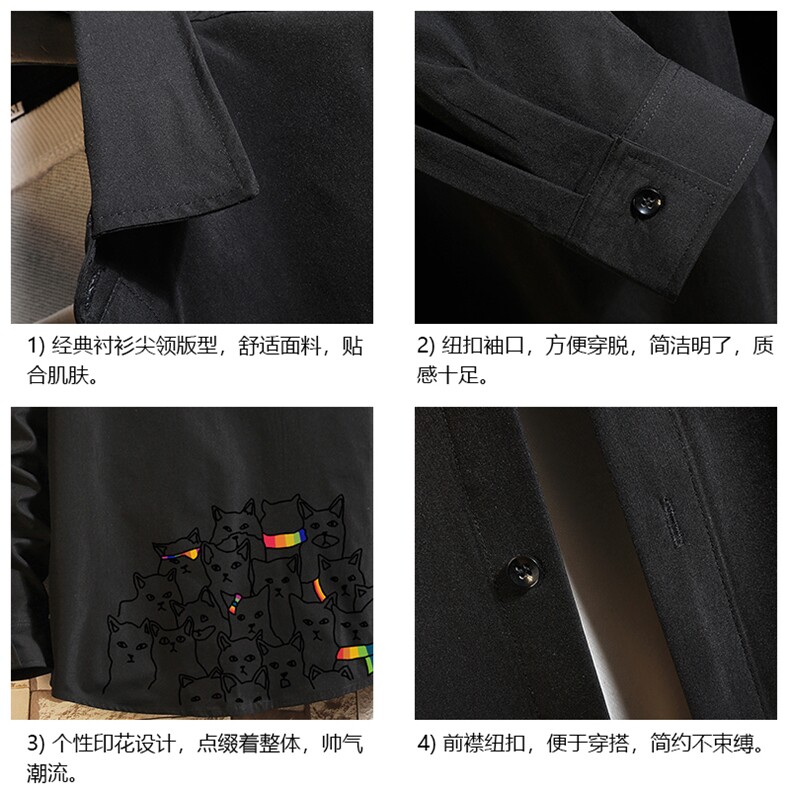 CS15151-P38长袖衬衫男士大码宽松衬衣男寸衫男寸衣,男装衬衫,电商A040A