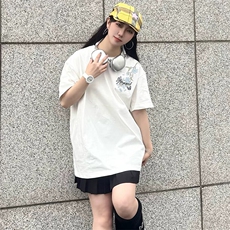万针全刺绣解构设计260克重磅双纱纯棉高品质美式高街短袖T恤特35，男装T恤，电商A486