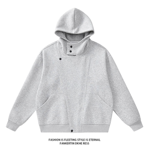 M-6XL 美式结构设计600g重磅卫衣外套 5869特P85控139图片
