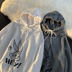 WY2179-P35加绒款-P40纯棉连帽卫衣男大码运动帽衫宽松薄外套男，男装卫衣，电商A040