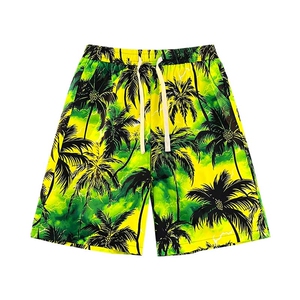 渐变抽绳短裤男夏季印花新款宽松休闲潮流百搭短裤DK005 P-25图片