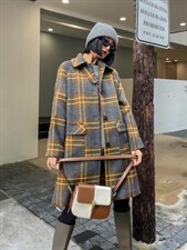 冬季新款大衣俩色，其它，四季韩后