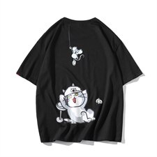 2021夏季新马切达日系大码男已注册卡通印花短袖T恤T1055-P25，男装T恤，电商A001