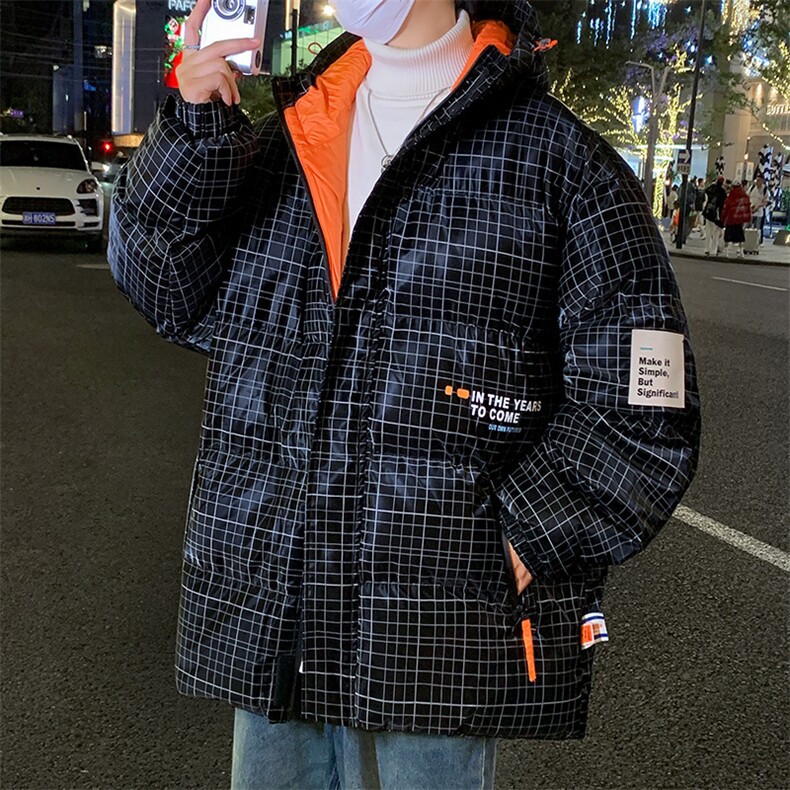 冬季保暖面包服棉衣潮流宽松加厚大码休闲棉服外套男MY33211P105图片
