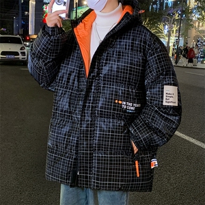 冬季保暖面包服棉衣潮流宽松加厚大码休闲棉服外套男MY33211P105图片