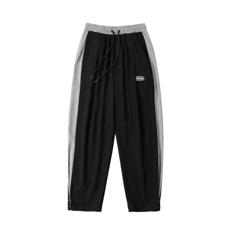 秋季新款宽松束脚裤韩版炸街痞帅运动休闲裤男K9810-P40-控58,男装休闲裤,电商C305A