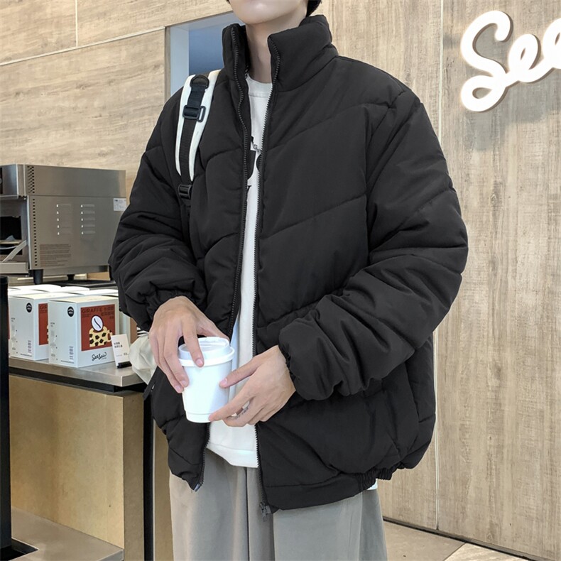 2024冬季棉服男短款加厚面包服立领潮牌棉袄外套MY0301-P70,男装棉衣,星座308B-1