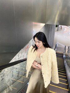 小香风外套图片