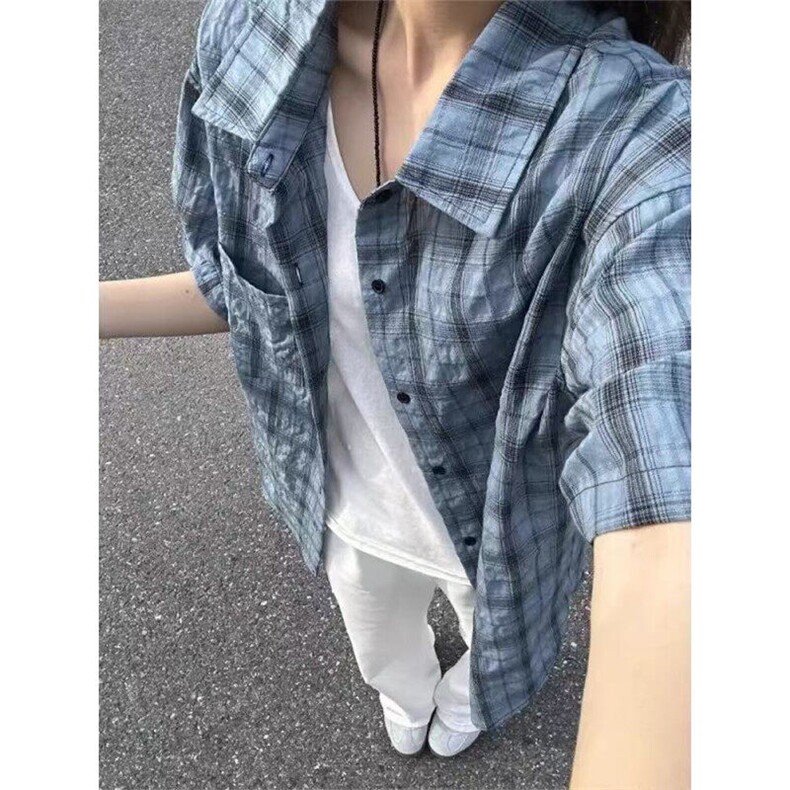 高含棉夏季短袖衬衫-特批30,男装衬衫,星座313A(原308A-2)