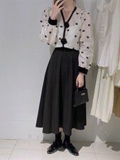 韩系刺绣V领衬衫，女装衬衫，驿谷