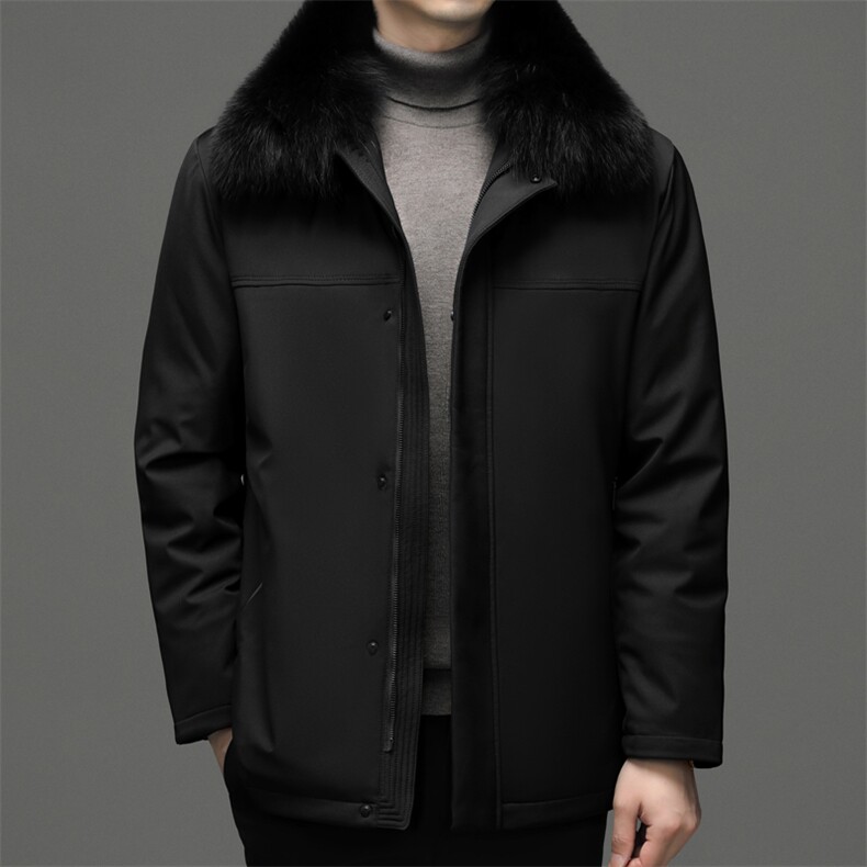 XLALW92306秋冬新款2023年男士休闲羽绒服加厚保暖夹克外套P325，男装羽绒服，电商B360