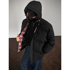 支持二开冬装加棉加厚面包服连帽棉服大码棉衣外套男女M812-P70，男装棉衣，电商A441
