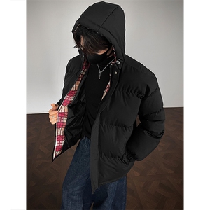 支持二开 冬装加棉加厚面包服连帽棉服大码棉衣外套男女 M812-P70图片