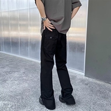 工装休闲裤男士韩版潮流口袋个性帅2024夏季新款ins长裤K5399-P57，男装休闲裤，星座412-3
