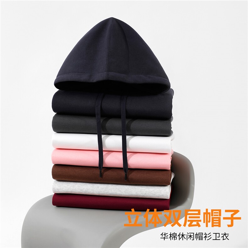 秋冬新款连帽卫衣时尚百搭,女装卫衣/绒衫,宏恒