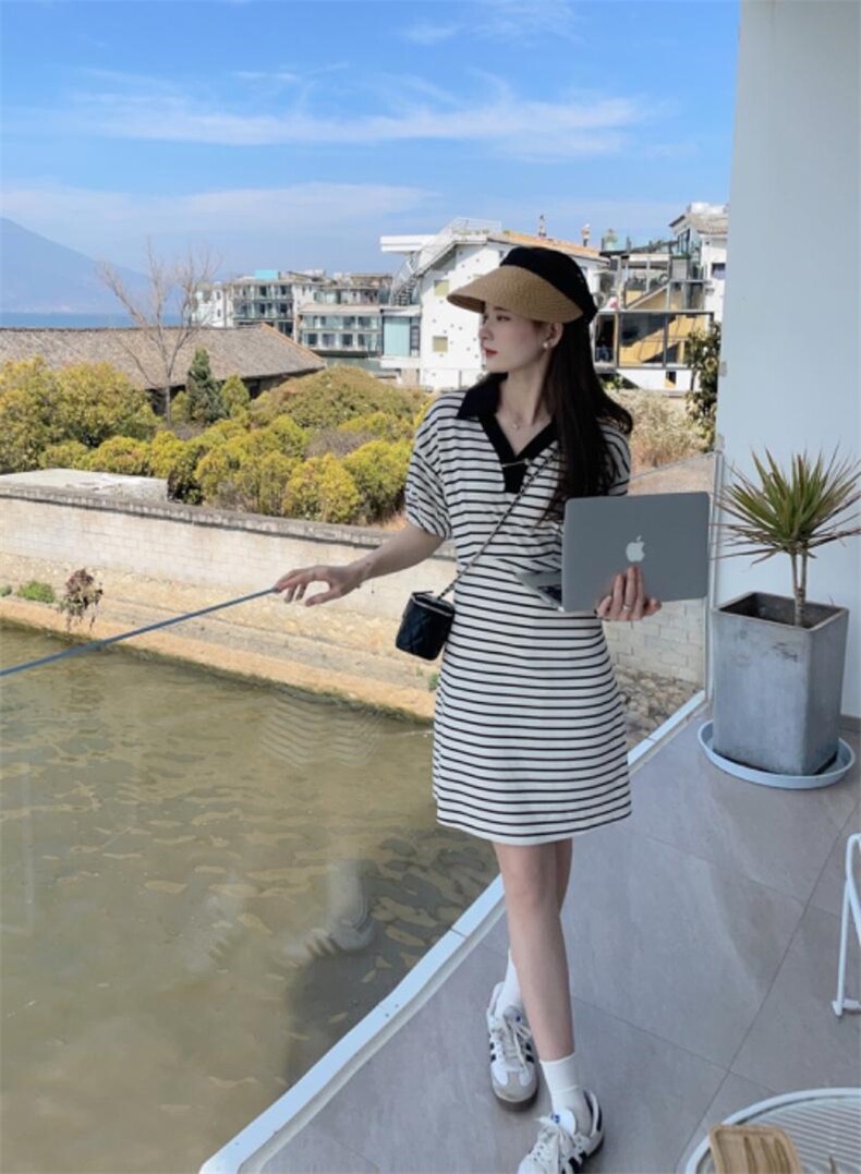 夏装新品大量上新，主打韩系连衣裙，上衣，半裙，套装全品类，女装连衣裙，Ee·G