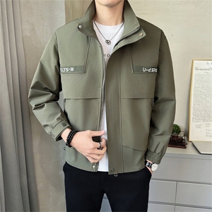 2025春季 店主风新款工装休闲立领夹克高品质外套男潮JK161-P125图片