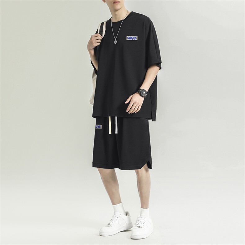 夏季薄款速干运动篮球服套装夏天男士休闲短裤男装TZ18-特批-70,男装休闲套装,星座718