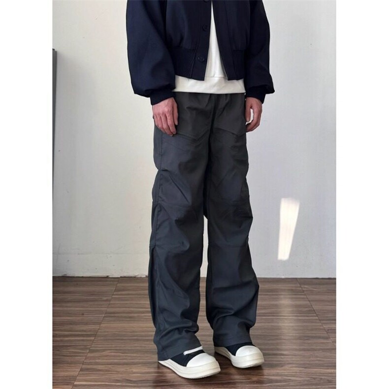 W9385-P53网图现货新款机能户外直筒冲锋裤多口袋设计款休闲裤，男装休闲裤，星座1608-2