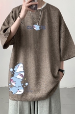 风复古亚麻短袖男棉麻t恤男半袖ZT71432-P35，男装T恤，电商A040