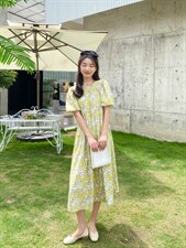 韩系连衣裙，女装连衣裙，芭丽名媛