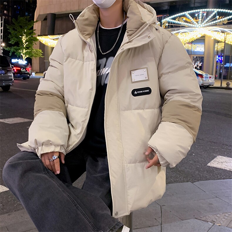 新款棉衣棉冬季韩系高级感oversize美式加厚棉袄外套-23806-p125，男装棉衣，电商A020