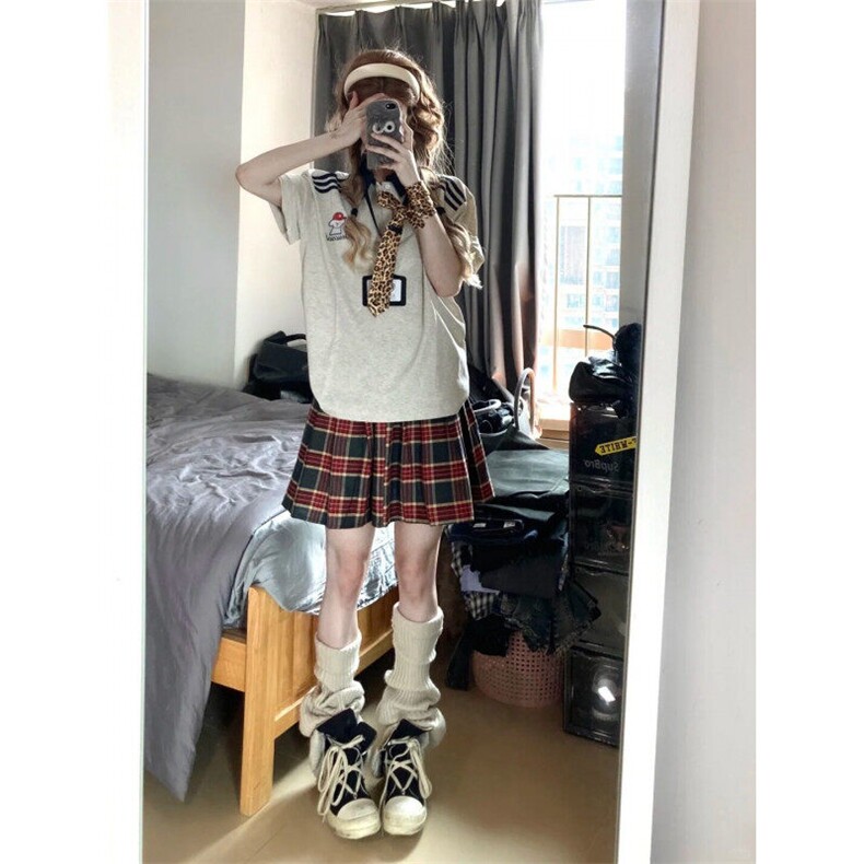 DTX88LL-P32刺绣小狗翻领polo衫短袖t恤男女设计感小众,男装Polo衫,星座1007（原301D）