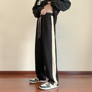 港风夏季冰氧男士薄款冰丝裤子坠感长裤 227-2*K850*P35控68图片
