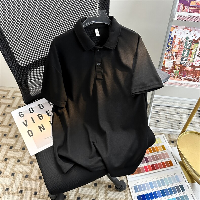 PL9001-P20-控39-大量现货POLO衫男短袖T恤潮牌纯色翻领透气网眼,男装T恤,星座116