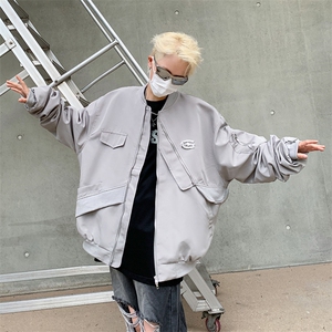 复古美式棒球服夹克外套JK07008-P60图片