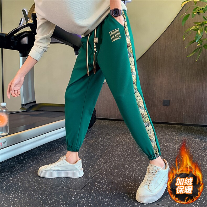 2023束脚裤痞帅运动裤九分DS-C208-6771-特P48加绒58控69.9-89.9，女装休闲裤，电商C208