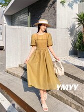 现货夏季新款连衣裙，女装连衣裙，依美依缘